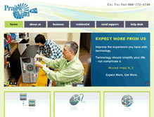 Tablet Screenshot of prairiewindpc.com